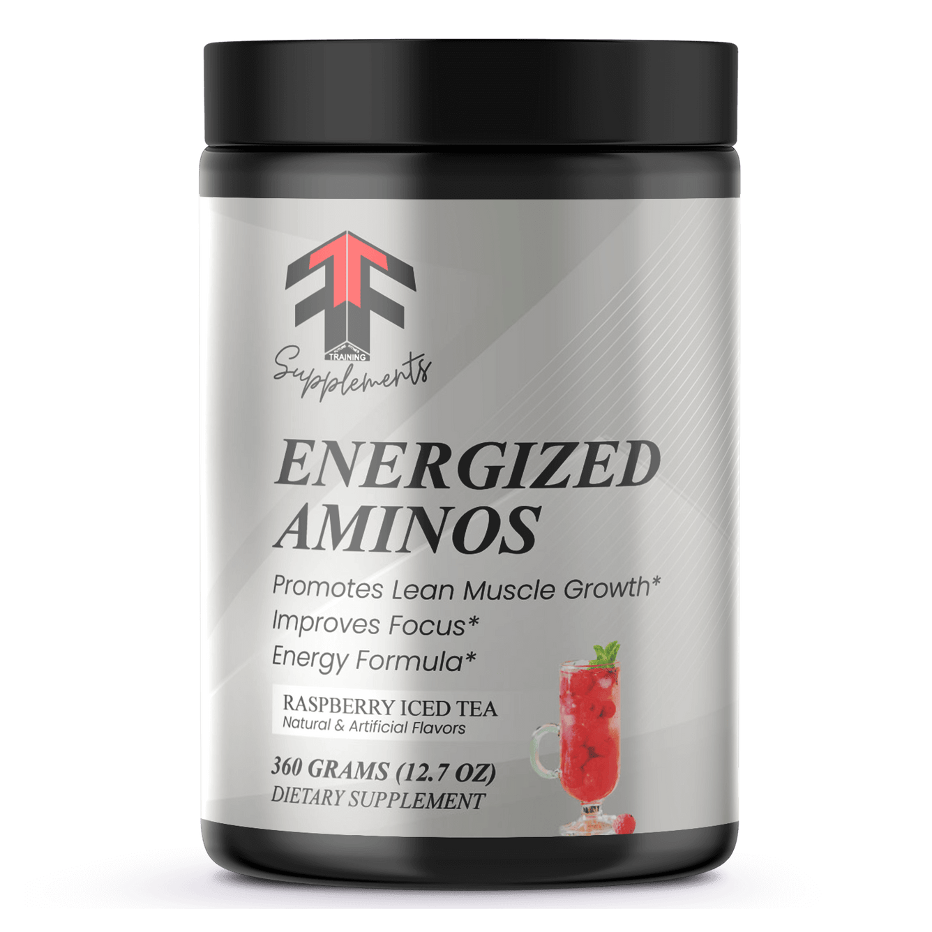 Energized Aminos Raspberry Iced Tea